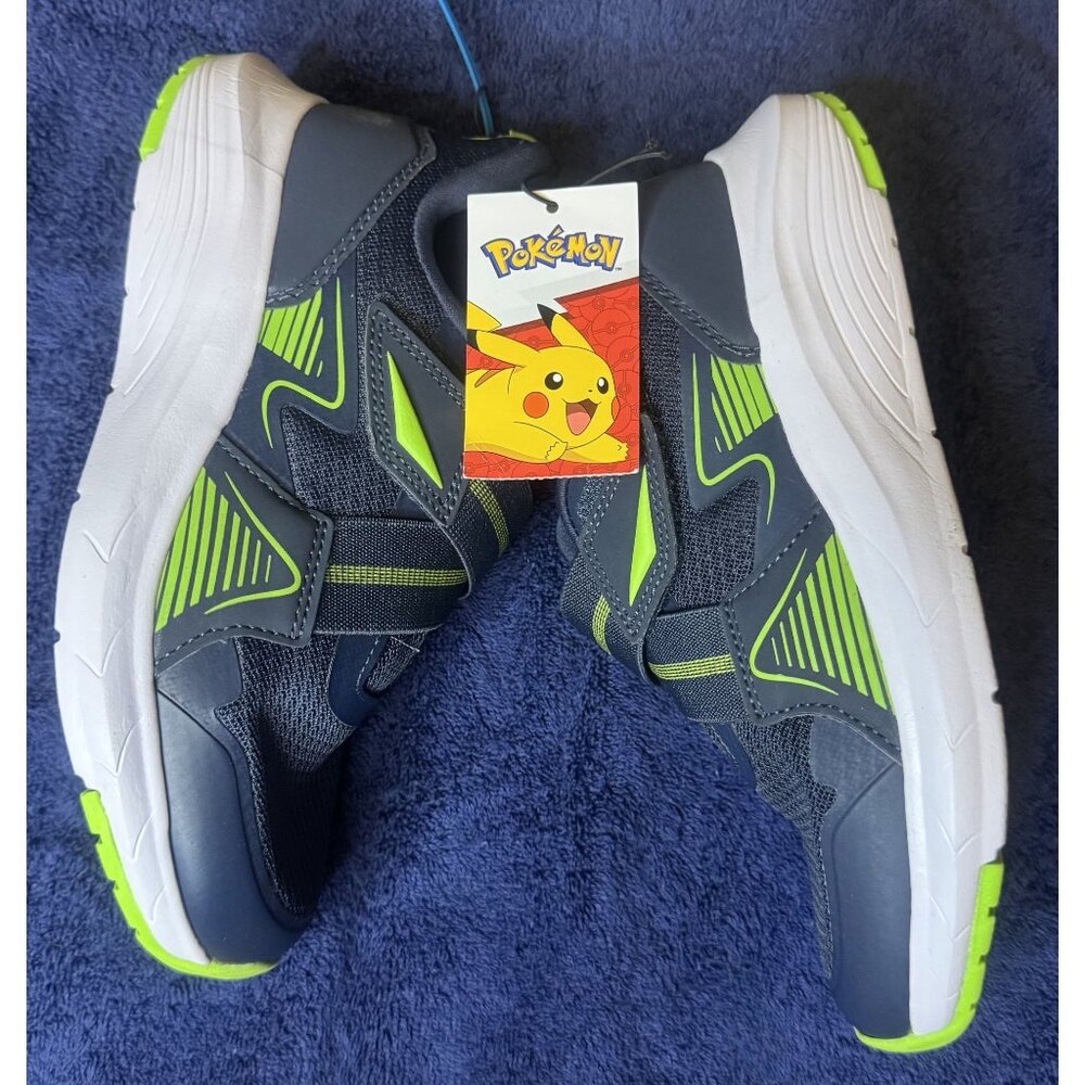 Pokemon Kids Athletic Shoes Size 3 With Odor Control & Memory Foam